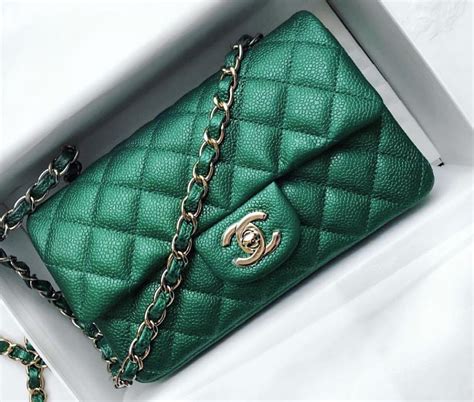 chanel green bag|chanel shoulder bag ioffer.